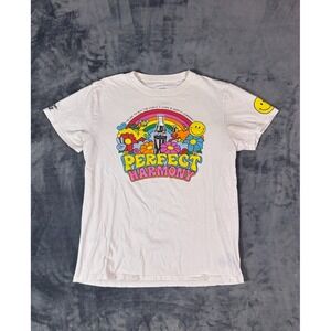Vintage Coca-Cola Perfect Harmony Graphic‎ T-Shirt Unity Collection White Size M